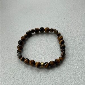 Tiger's Eye Beaded Bracelet